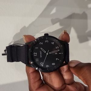 Men movement cloth watch.